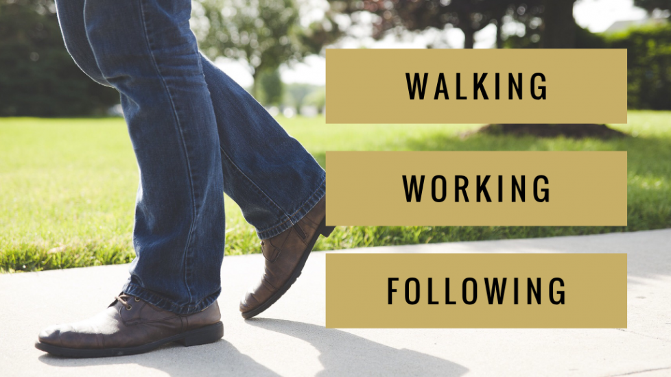 Walking for Jesus